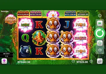 富遊娛樂城 老虎機叢林之王電子遊戲畫面