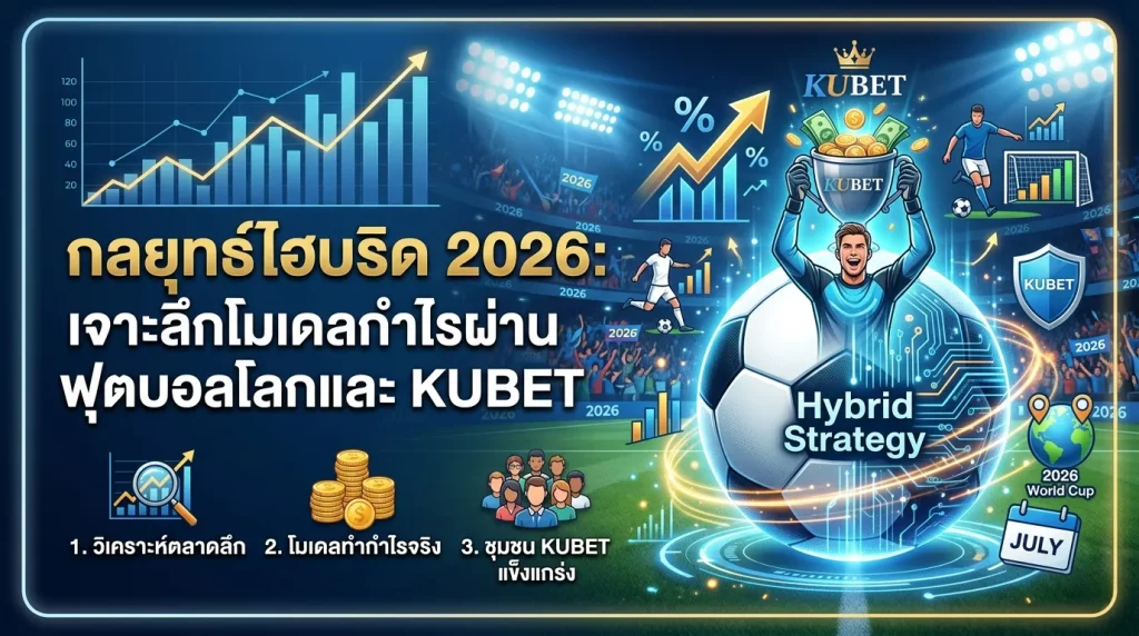 คู่มือเดิมพัน KUBET และ KUCASINO ต้อนรับบอลโลก 2026: เจาะลึกกลยุทธ์ทำกำไรอย่างปลอดภัย